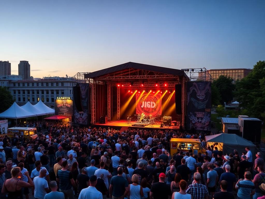 Portland event scene